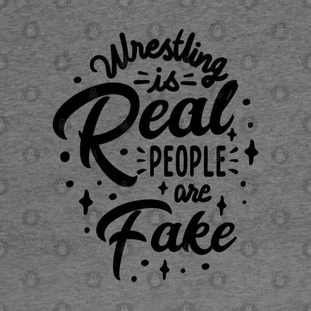 Ring Truth Revolution - Wrestling is Real People are Fake by Vectographers
